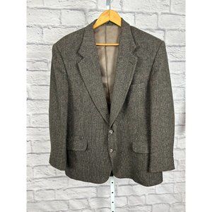 Robert Stock‎ Two-Button Front Pockets Blazer Sports Coat Jacket Notch Men's 90s